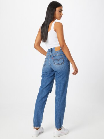 LEVI'S ® Tapered Jeans '80s Mom Jean' i blå