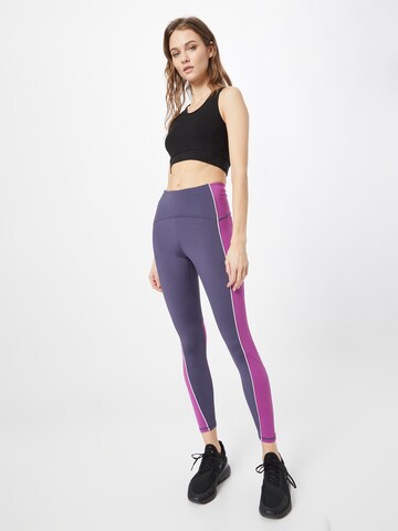 UNDER ARMOUR Skinny Sporthose in Grau