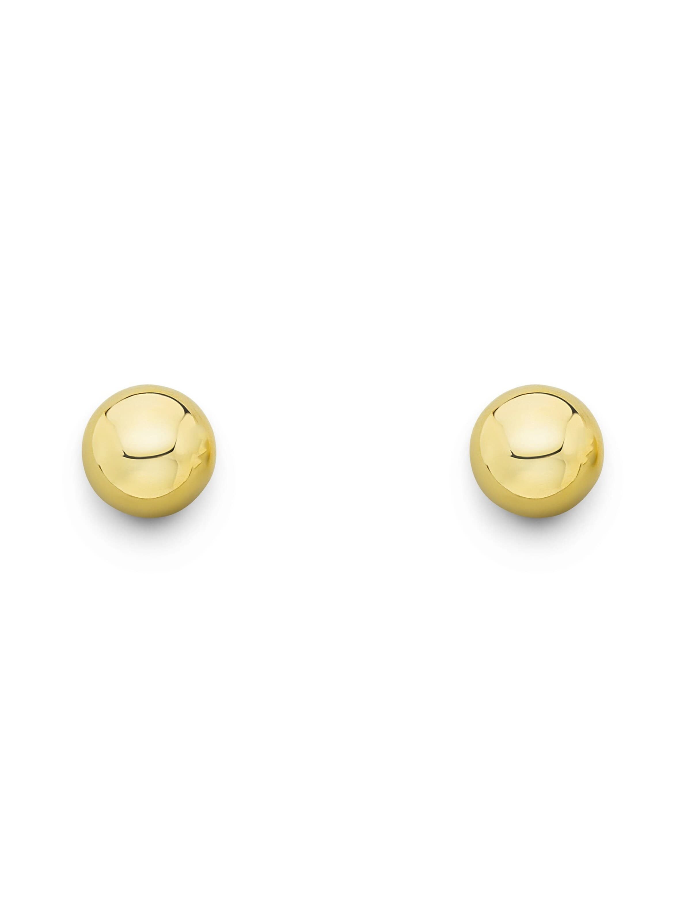 Vanlere Kolczyki 'Ohrstecker aus 375 Gelbgold' w kolorze złoty