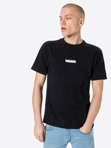 T-Shirt WAWWA en noir : devant