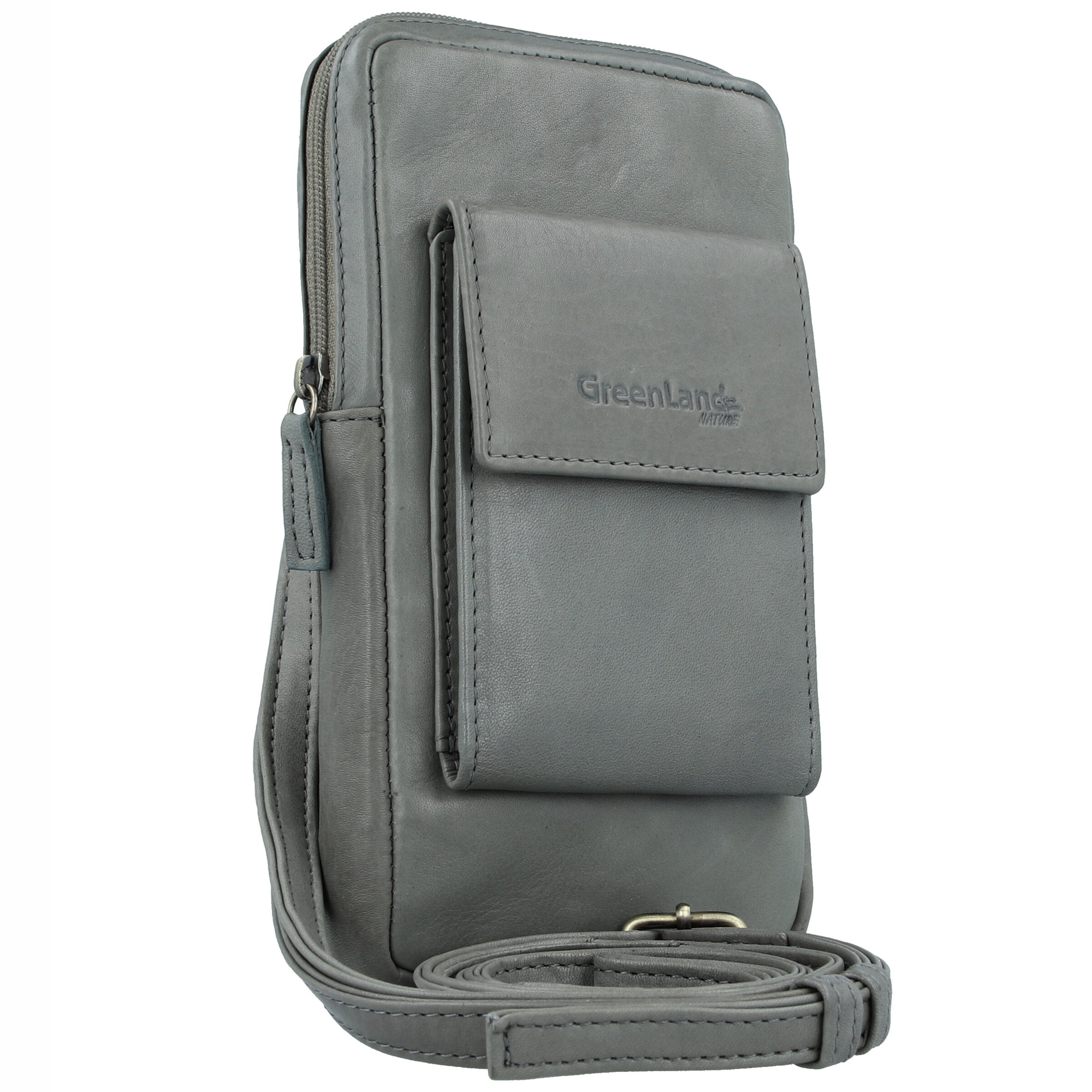 Borsa a tracolla di Greenland Nature in blu