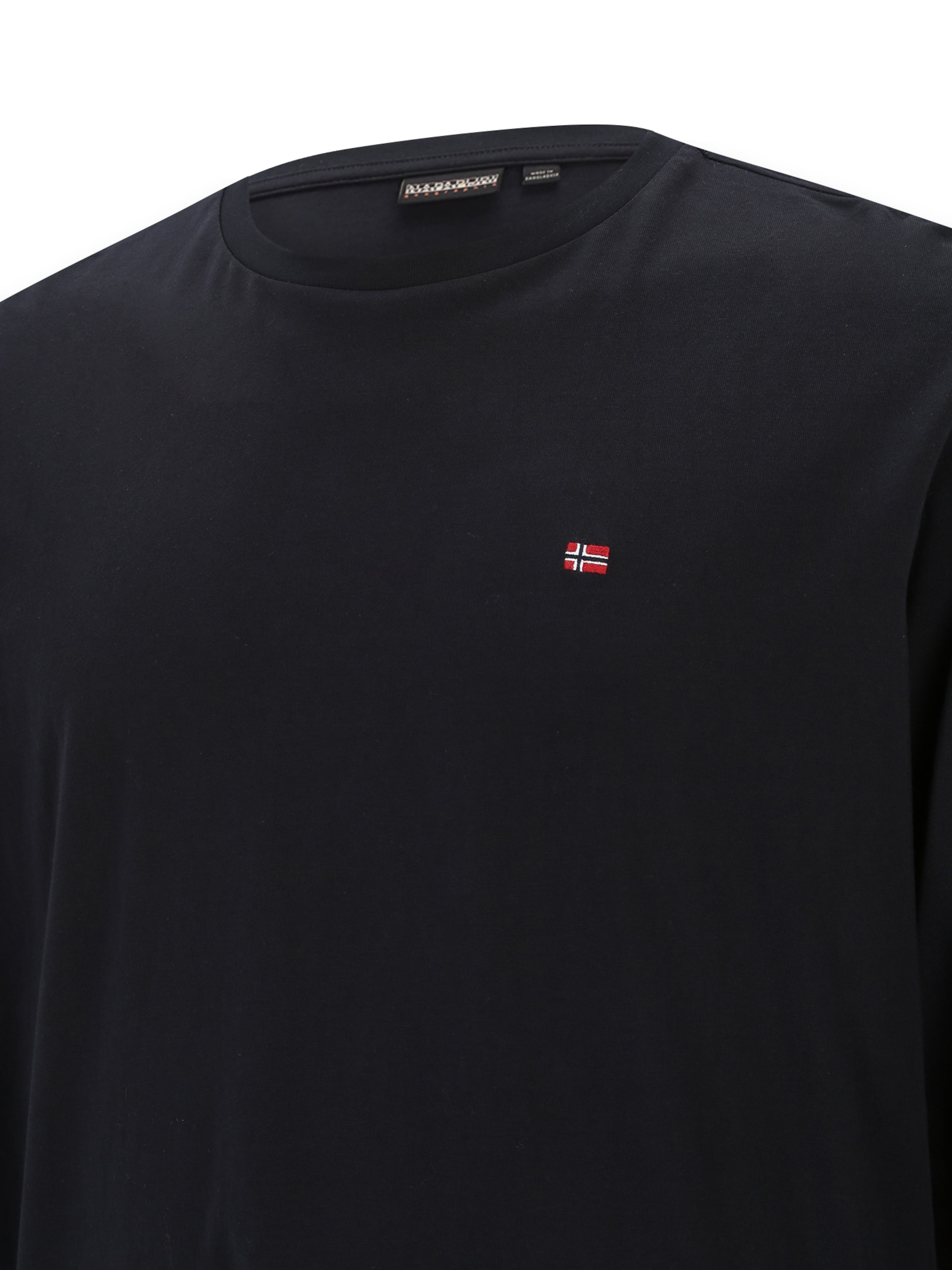 NAPAPIJRI Μπλουζάκι 'SALIS' σε μαύρο