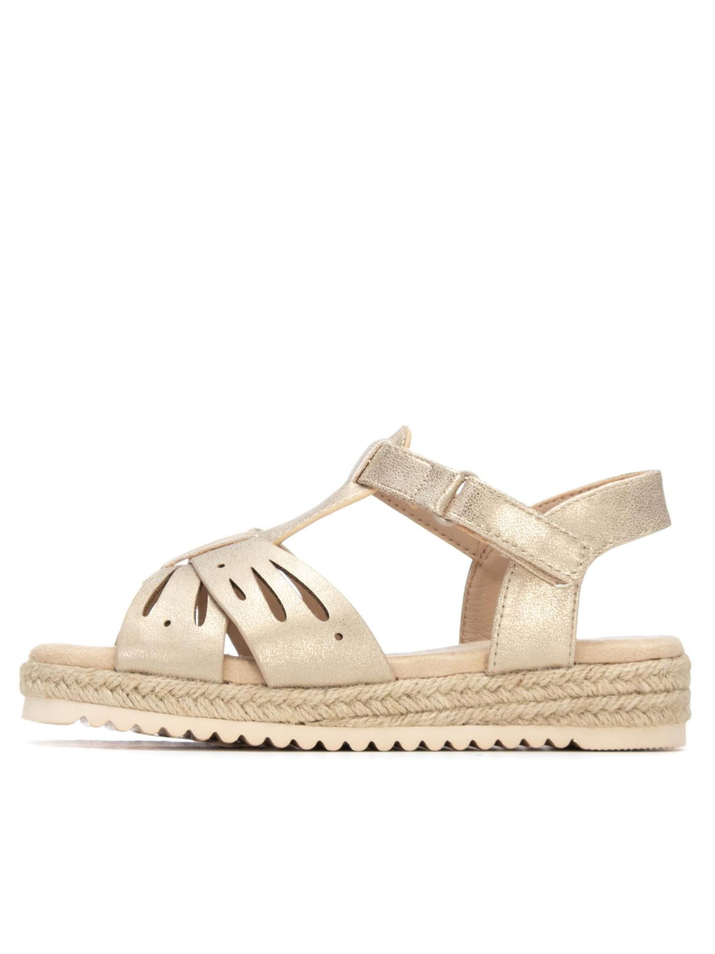 Xti - Sandalias en oro: frente