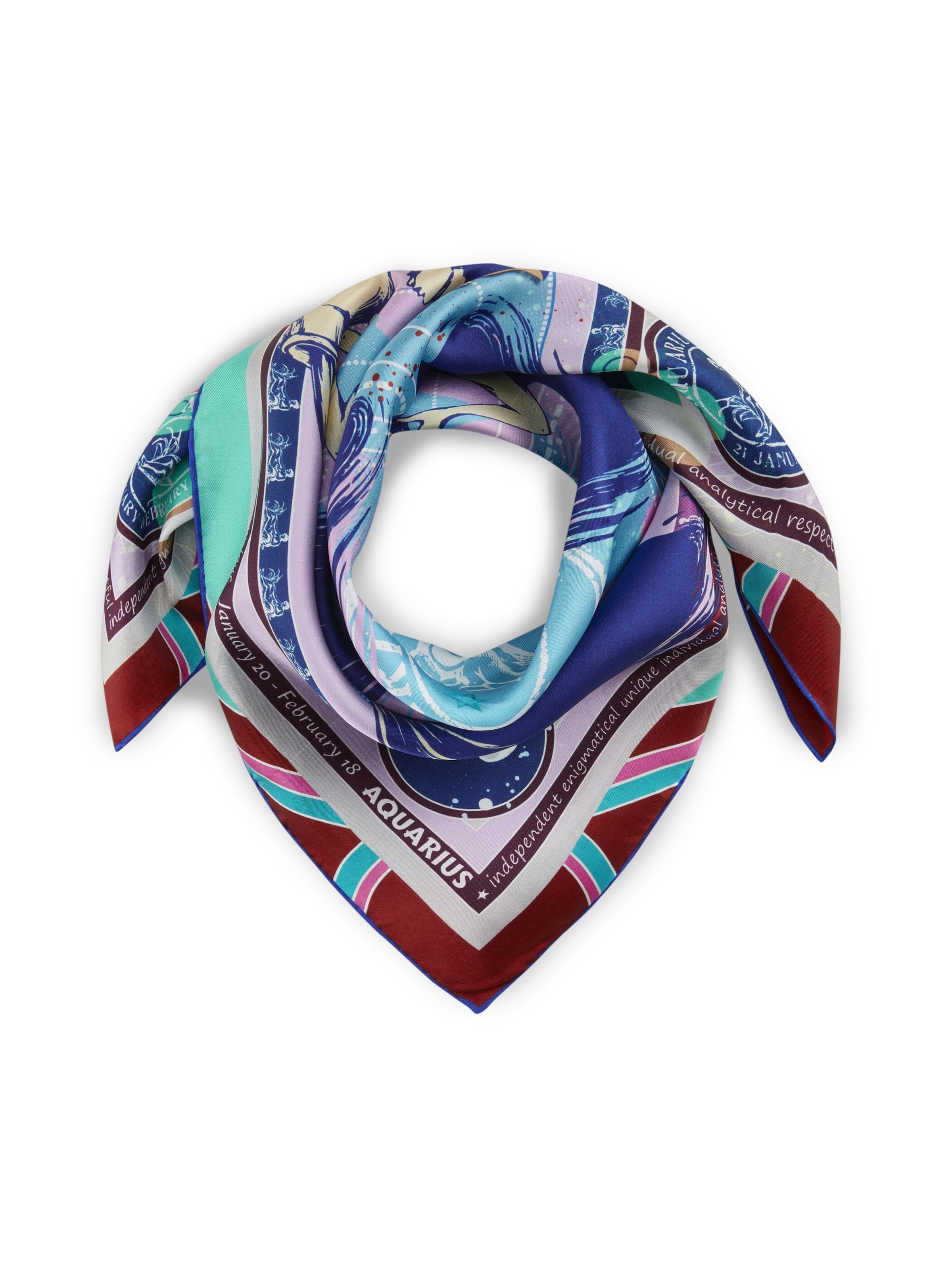 CODELLO Doek in Blauw: voorkant