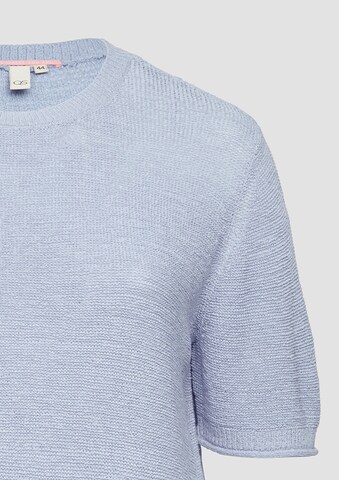 Pull-over QS en bleu