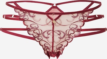 raudona Hunkemöller Moteriškos kelnaitės 'Scarlett': priekis