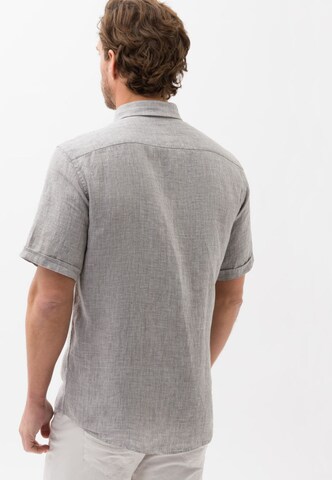 BRAX Regular fit Button Up Shirt 'Dan' in Grey