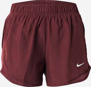 NIKE Sportshorts 'TEMPO' in Rot: Vorderseite