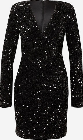 Robe de cocktail Gina Tricot en noir : devant