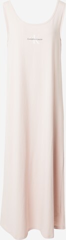 Calvin Klein Jeans Dress in Pink: front