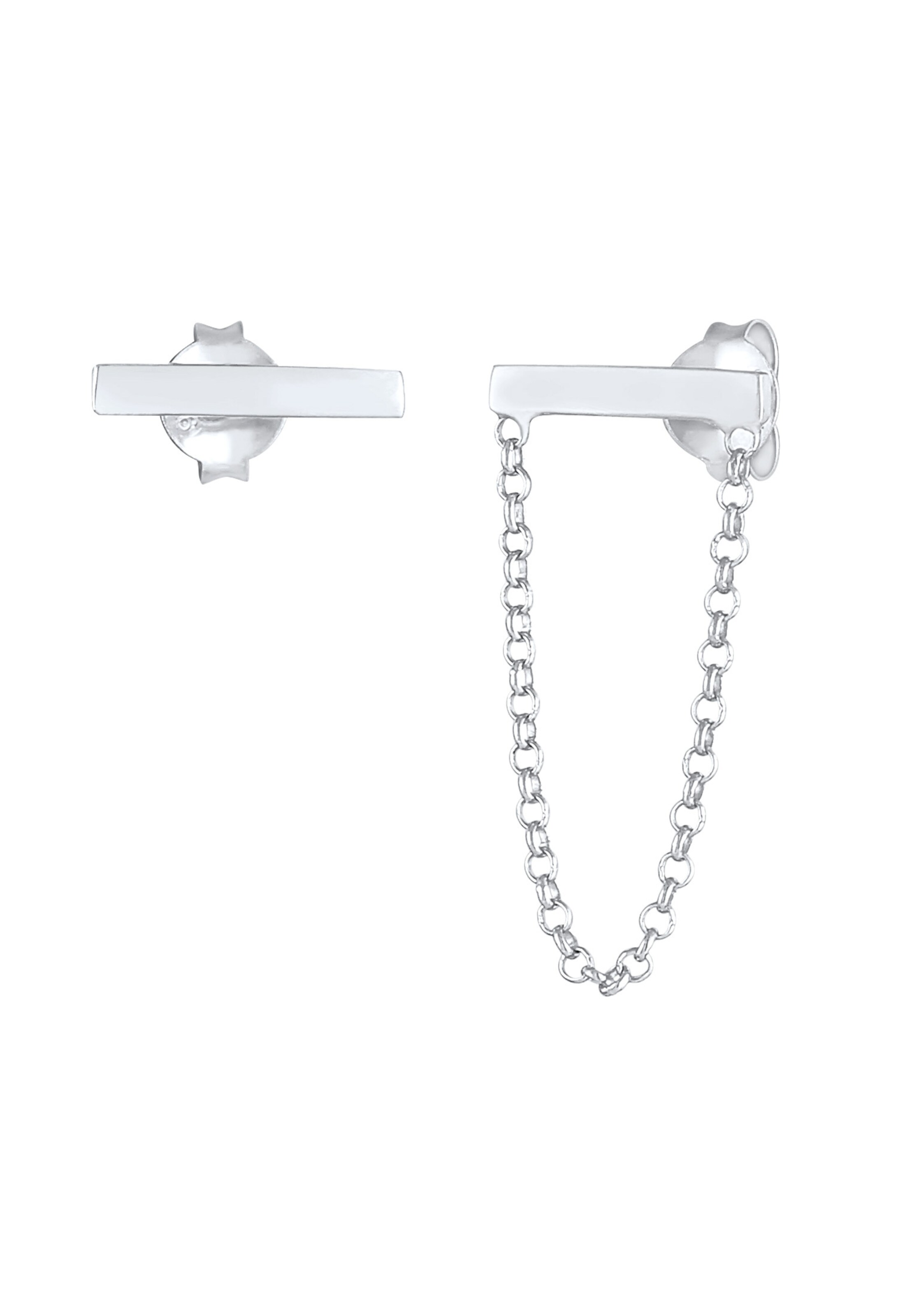 ELLI Oorbellen in Zilver: voorkant