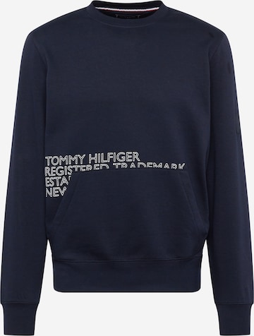 TOMMY HILFIGER Sweatshirt in Blau: predná strana