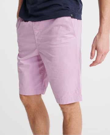 Superdry Chinoshorts in Lila