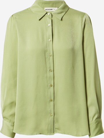 24COLOURS Blouse in Green: front