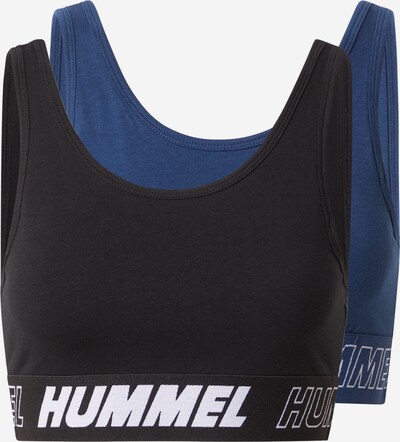 Hummel Sport-BH 'MAJA' in navy / schwarz / weiß, Produktansicht
