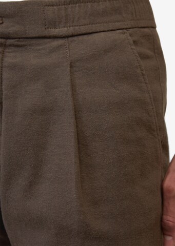 Marc O'Polo Tapered Chinohose 'OSBY ' in Braun