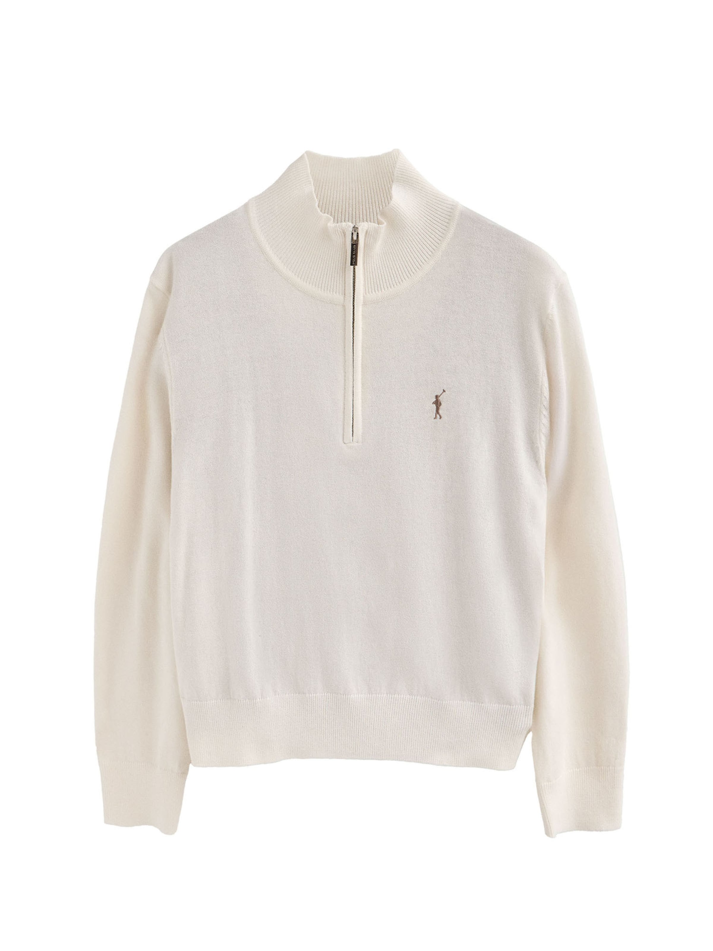 Polo Club Pullover in Weiß: Vorderseite