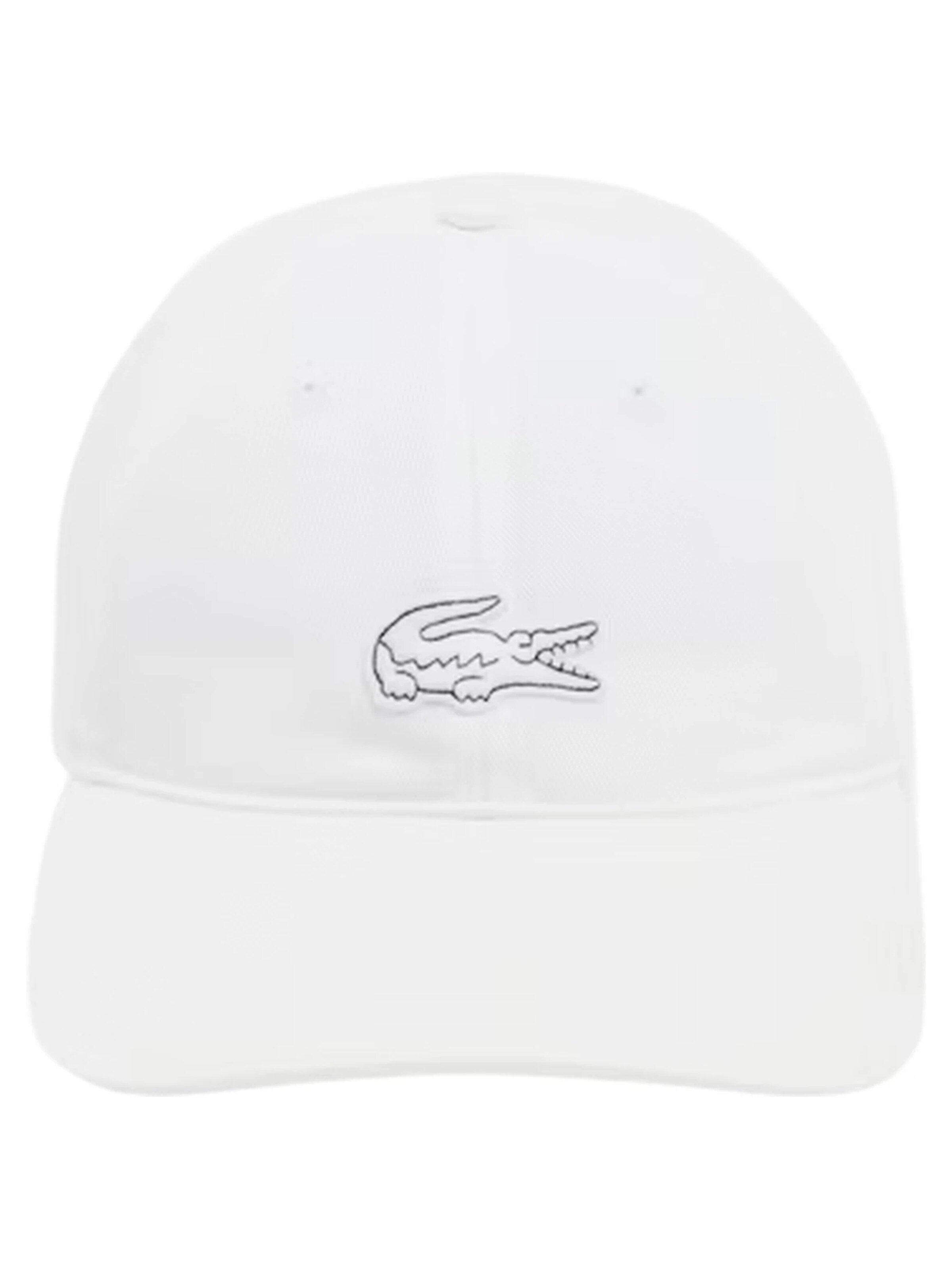 LACOSTE - Gorra 'Gorra lacoste blanca toned logo unstructured cap' en blanco: frente