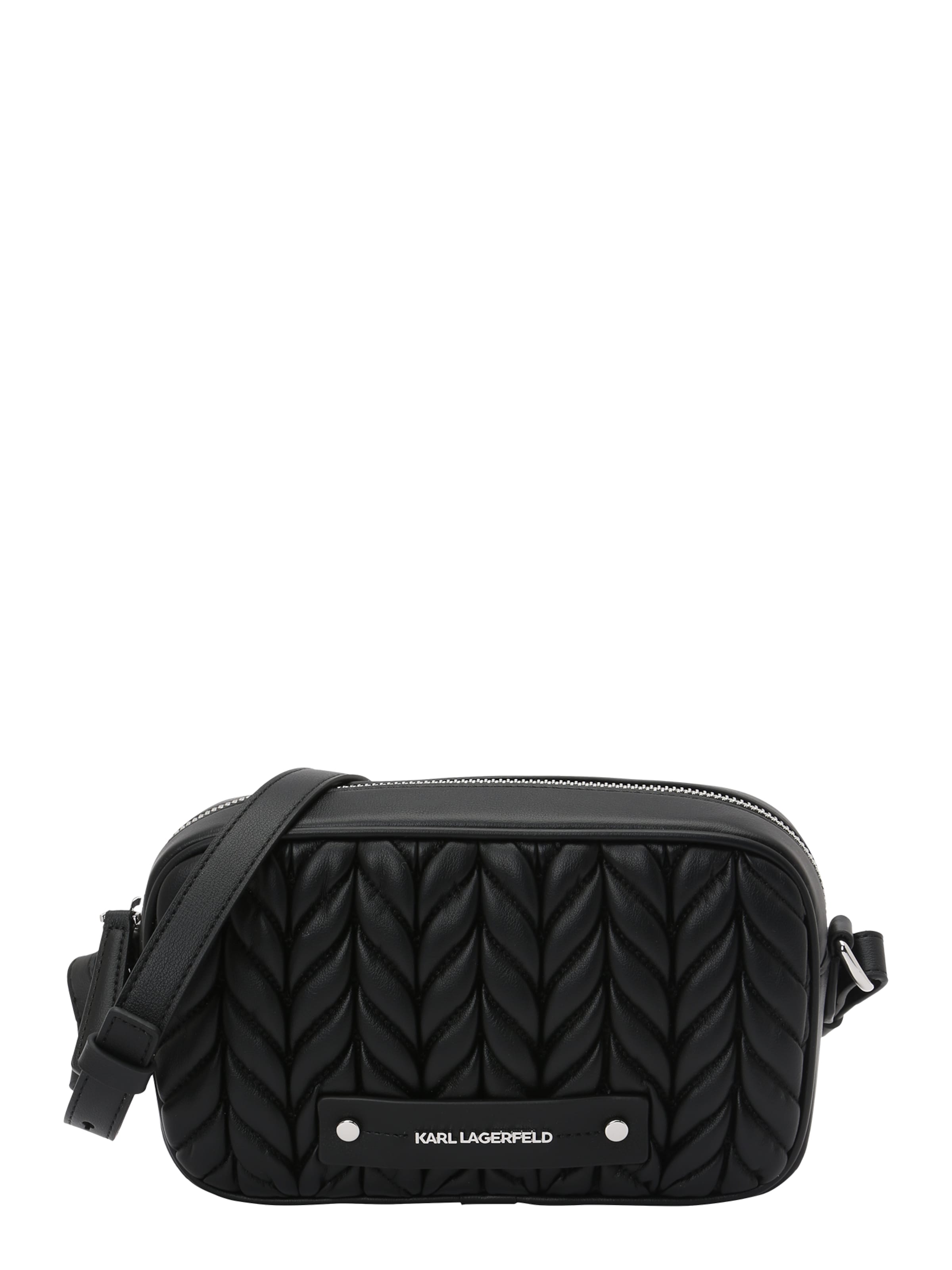 Geantă de umăr Karl Lagerfeld pe negru, Vizualizare produs