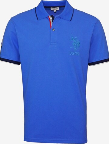 Maglietta 'Pros' di U.S. POLO ASSN. in blu: frontale