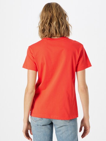 JACK WOLFSKIN Λειτουργικό μπλουζάκι σε κόκκινο