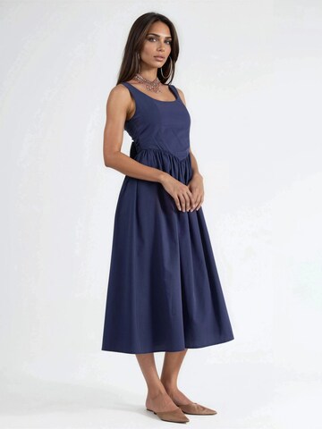 Busem Dress in Blue