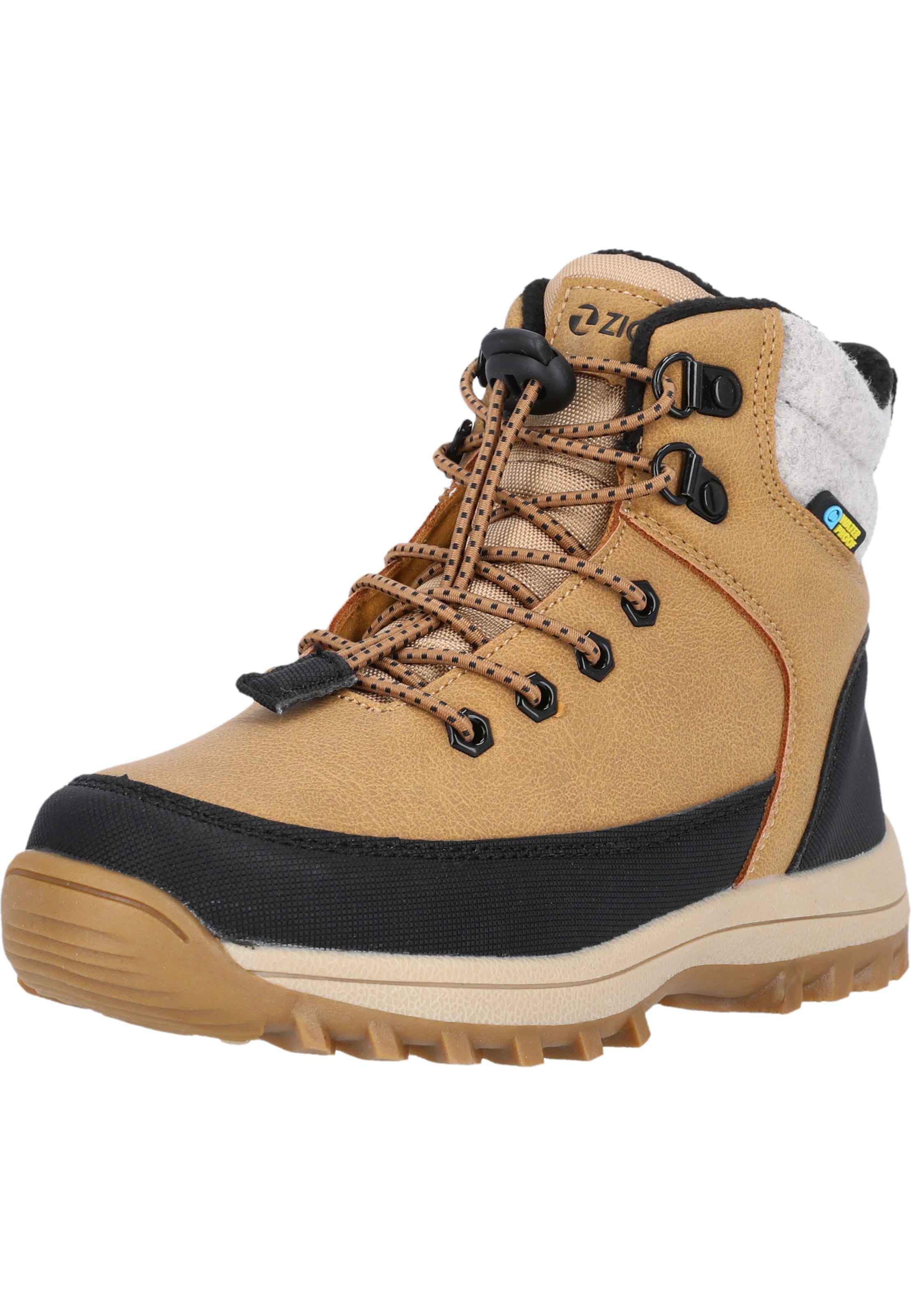 ZigZag Laarzen &#x27;Aenaide&#x27; in Bruin: voorkant