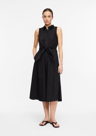 COMMA Kleid in Schwarz: Vorderseite