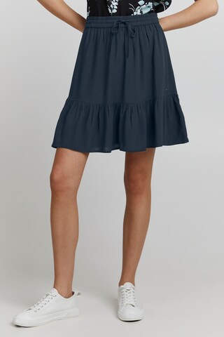 Oxmo Skirt 'EIRA' in Blue: front
