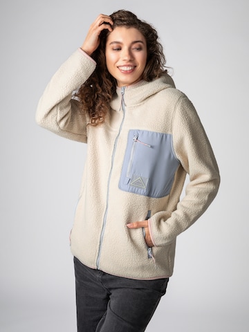 Sublevel Fleecejacke in Beige: Vorderseite