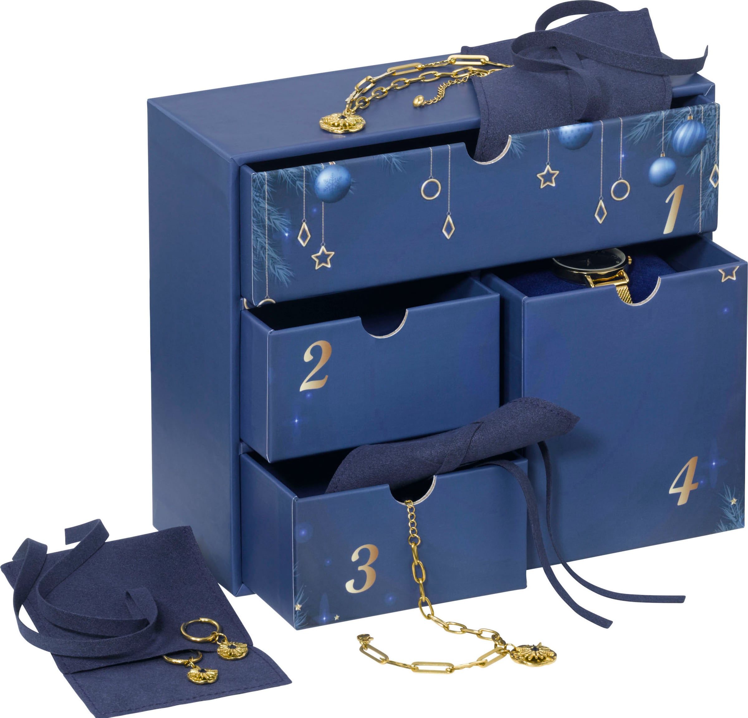 Aniston Advent calendar in Blue