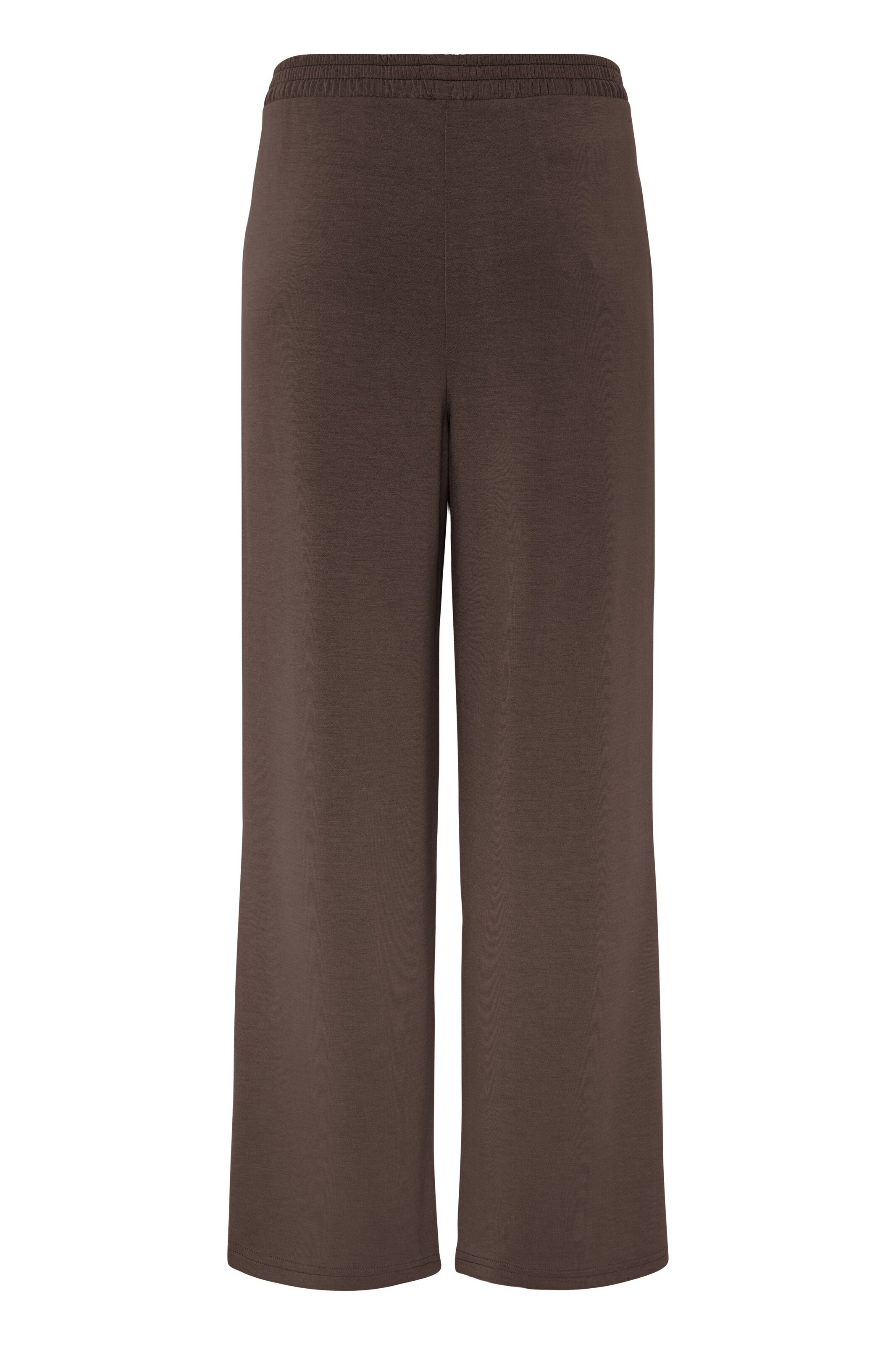 Fransa Wide Leg Hose 'FRAURORA' in Braun