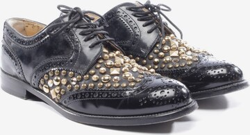 DOLCE & GABBANA Schnürschuhe 35 in Schwarz: predná strana