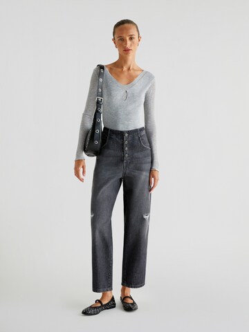 Scalpers Regular Jeans in Schwarz: Vorderseite