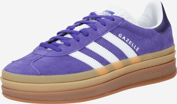 ADIDAS ORIGINALS Platform trainers 'Gazelle Bold' in Purple: front