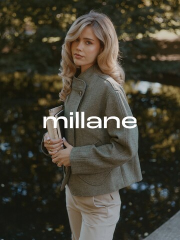 millane Wide leg Παντελόνι πλισέ σε μαύρο