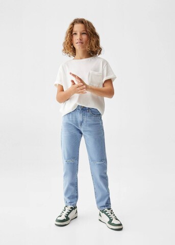 MANGO KIDS Regular Jeans in Blau