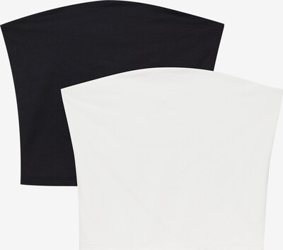 Pull&Bear Top in de kleur Zwart / Wit, Productweergave