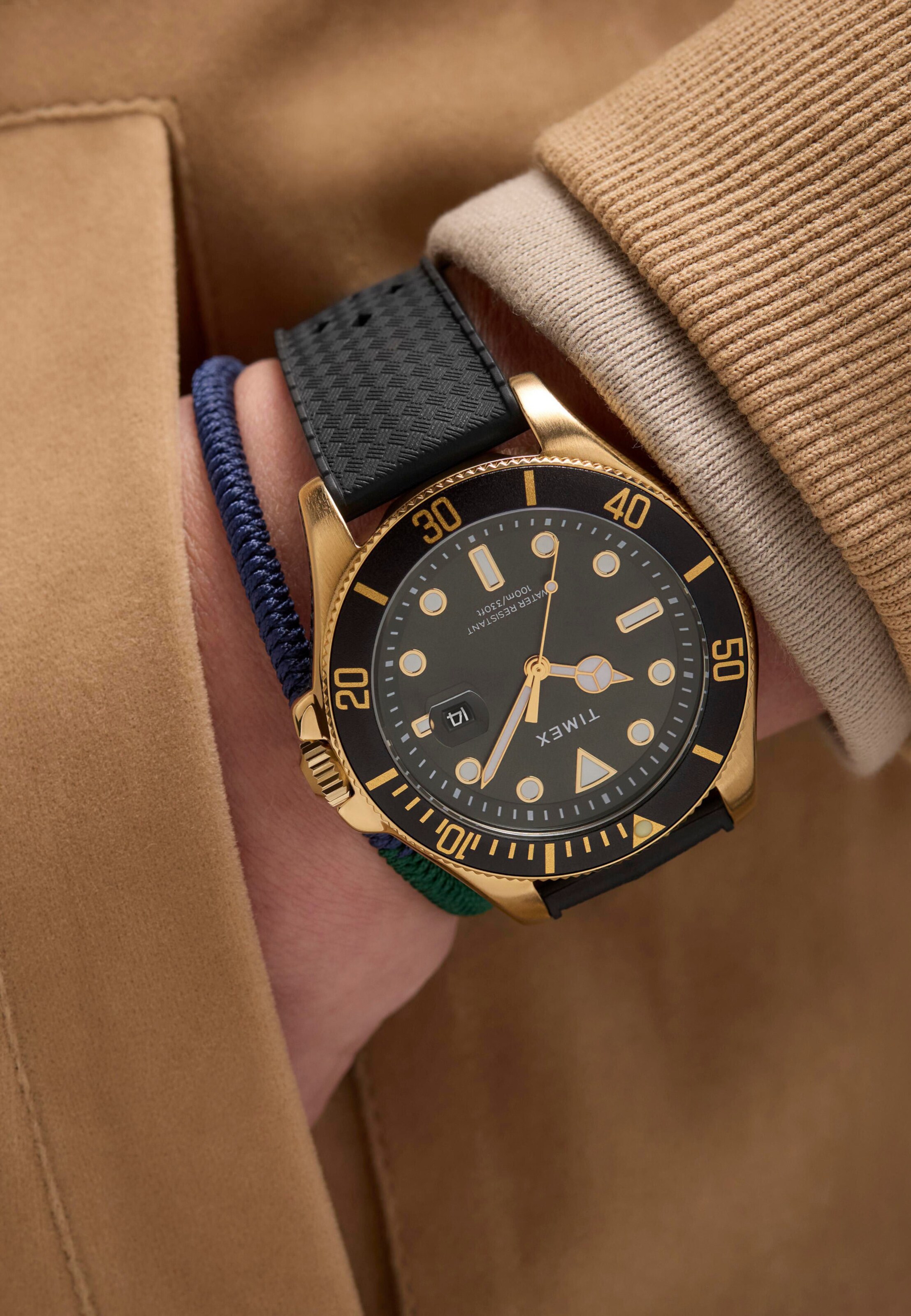 TIMEX Analogt ur ' Harborside Coast ' i sort