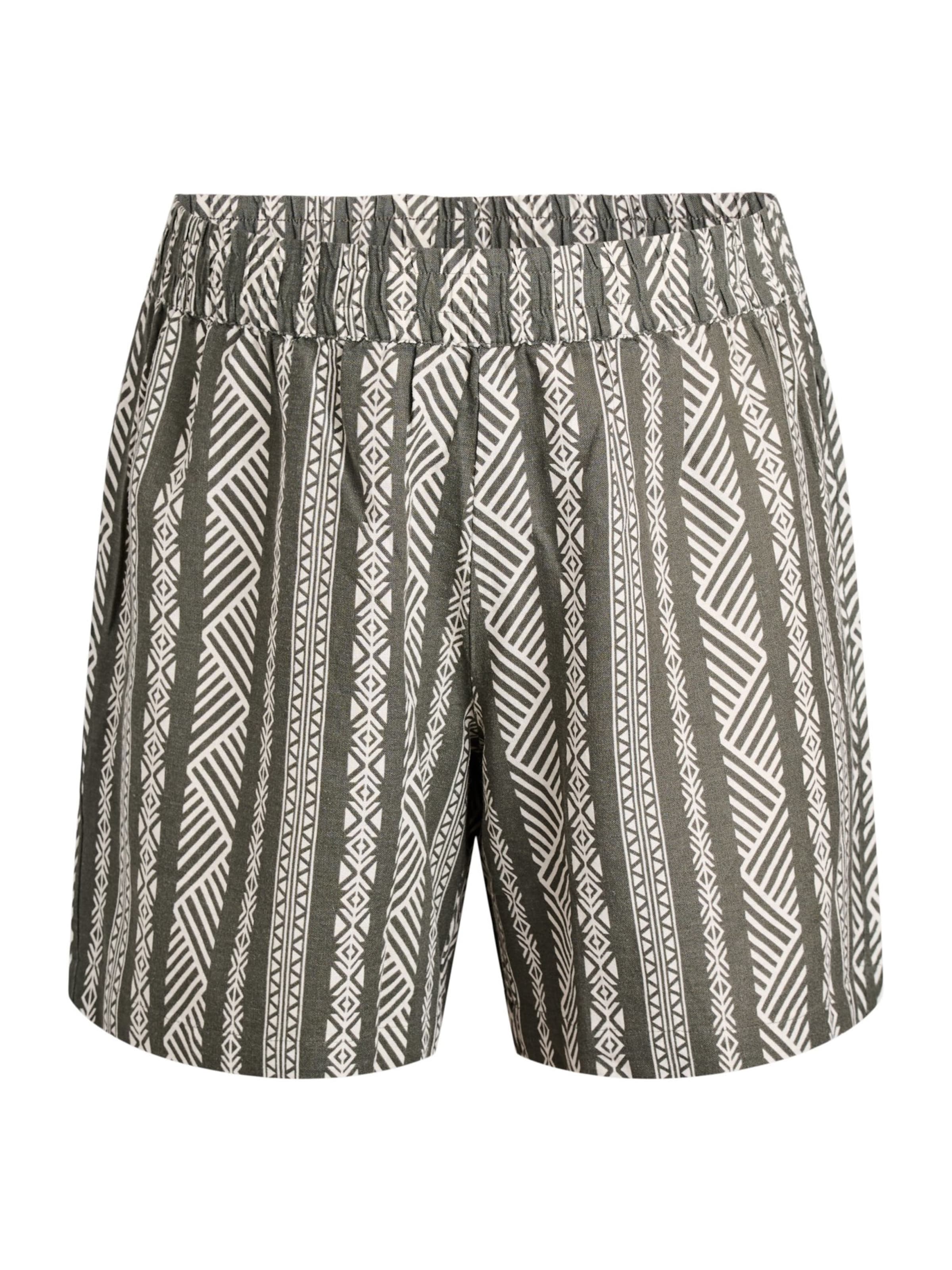 Regular Pantalon 'VBITTEN' Zizzi en vert : devant