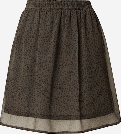 ABOUT YOU Nederdel 'Dorina Skirt' i khaki / blandingsfarvet, Produktvisning