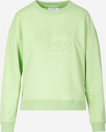 T-shirt ' Logo ' Coster Copenhagen en jaune : devant