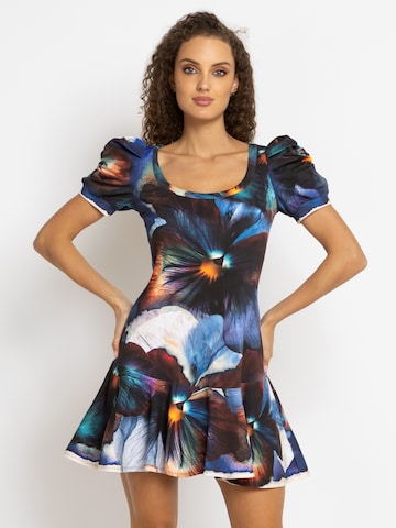 JIORO Dress 'VIOLET' in Mixed colors: front