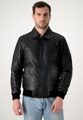 URBAN 5884® Lederjacke 'Charles' in Schwarz