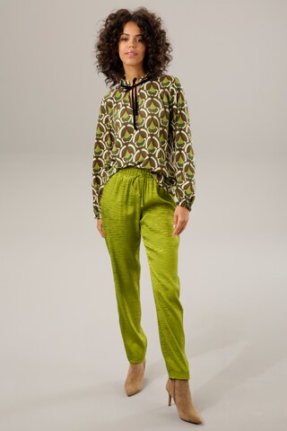 Aniston CASUAL Loose fit Pants in Green