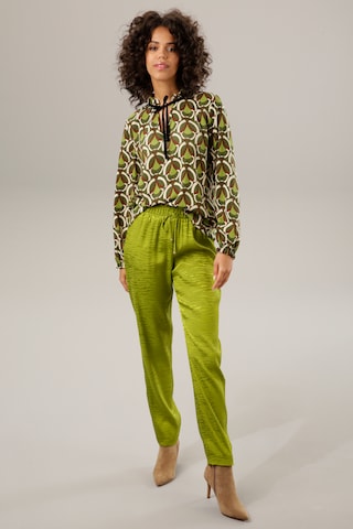 Aniston CASUAL Loose fit Pants in Green