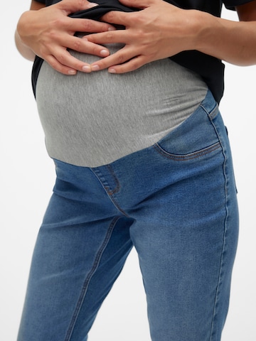 MAMALICIOUS Skinny Džíny 'MLoslo'' – modrá