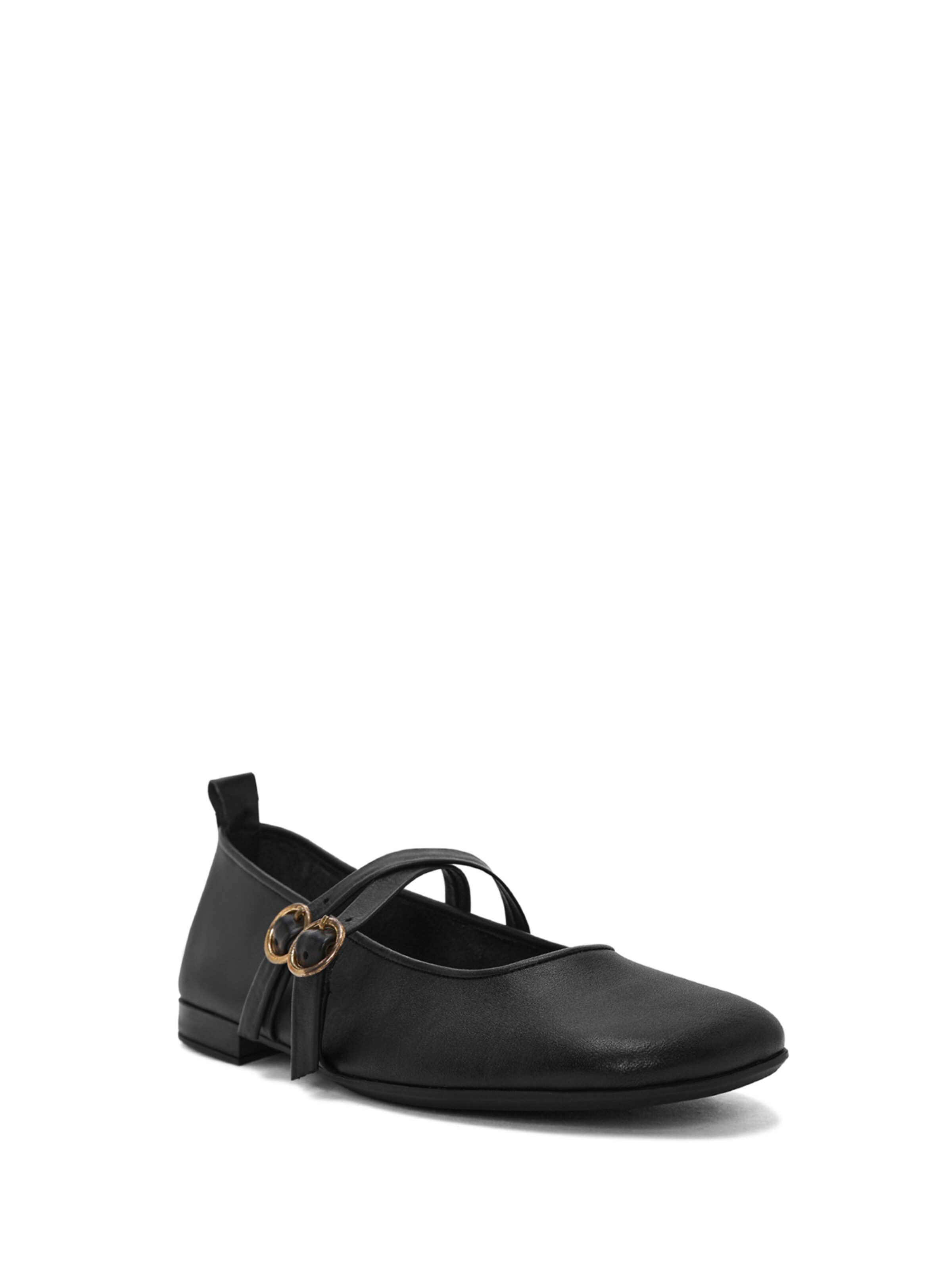 Ballerines à lanières Derimod en noir
