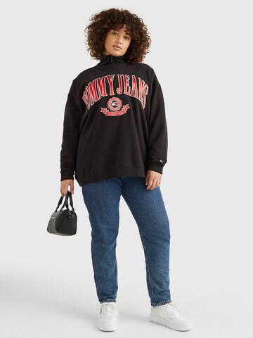 Tommy Jeans Curve Sweatshirt in Schwarz