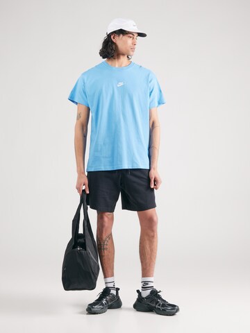 T-Shirt 'CLUB' Nike Sportswear en bleu